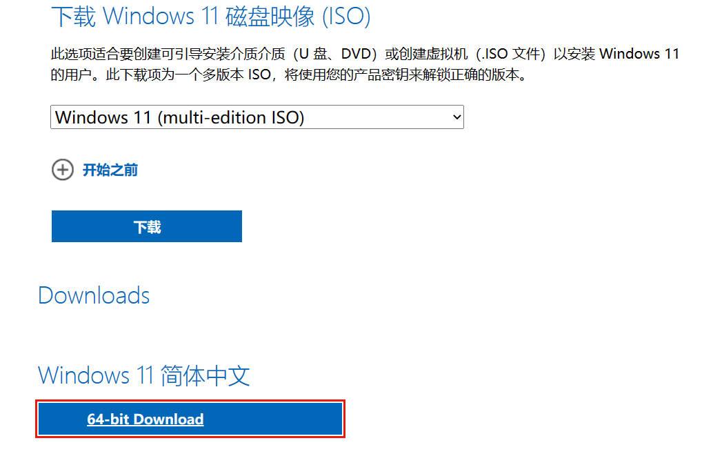 如何从微软官方下载 Windows11 ISO 镜像？